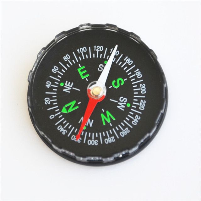 Hseaym Acrylic Handheld Luminous Compass With Liquid Travel