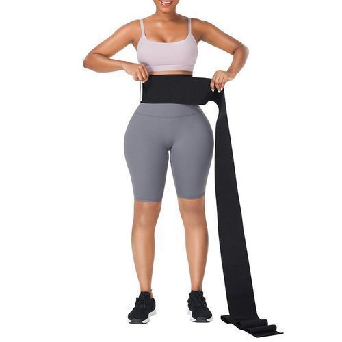 Waist Trainer Long Belt Tummy Wrap Slimming Belt For Flat Tummy And Free Flat
