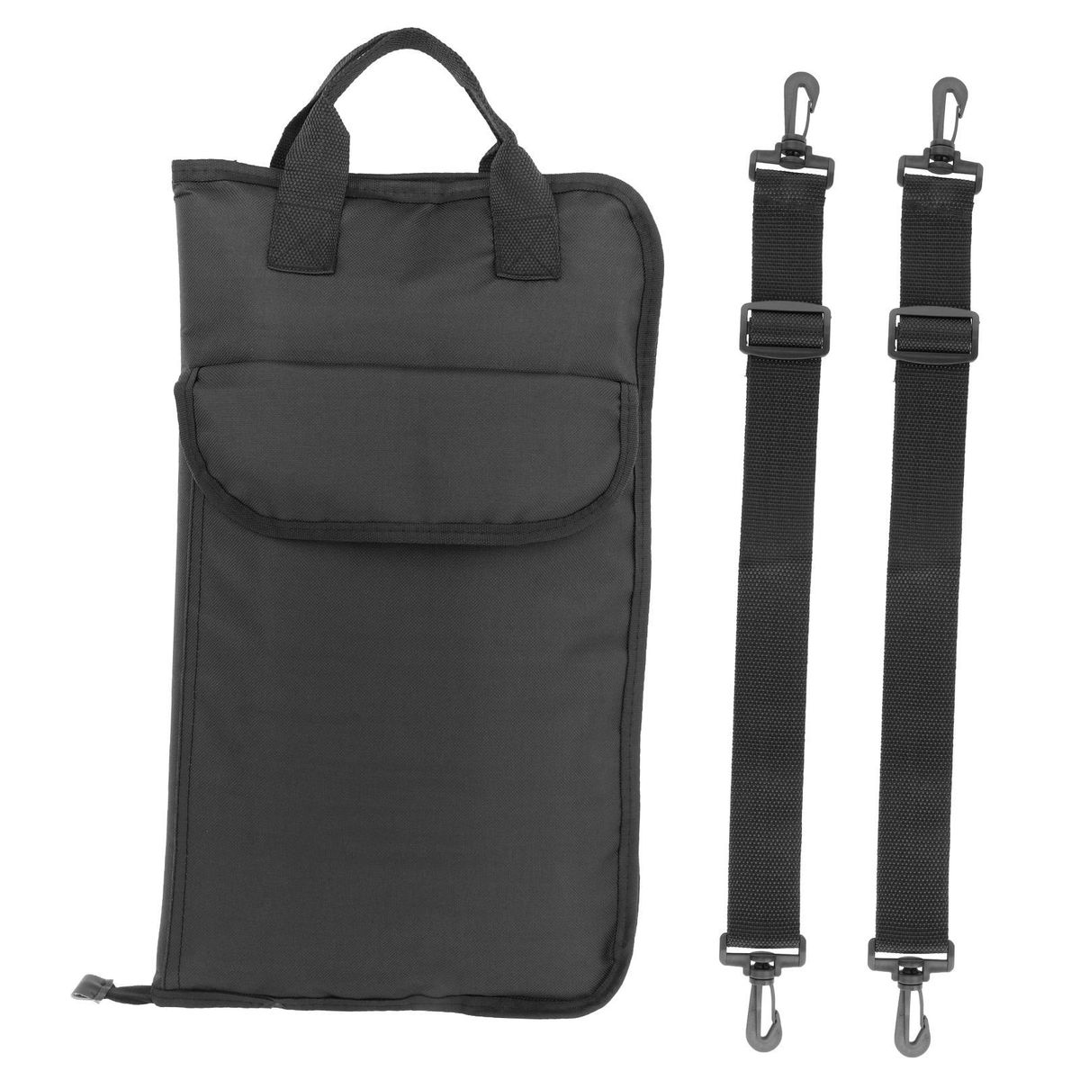 600D Oxford Cloth Drum Stick Bag Case W/ Shoulder Black Put 24 Sticks
