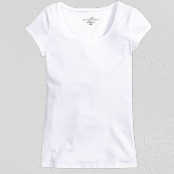 Ladies Organic Cotton Tee - White