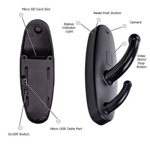 Spy Hook Hidden Camera