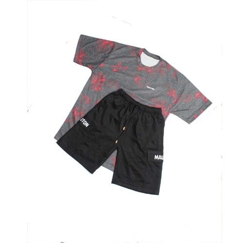 2-in-1 Mauton Unisex T-shirts + Cargo Short