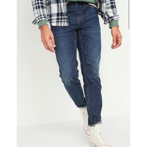 Athletic Jeans For Men- Dark Wash