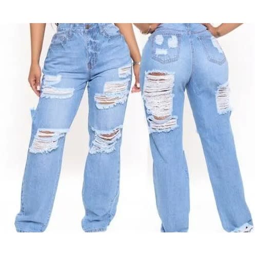Ripped Boyfriend Jean