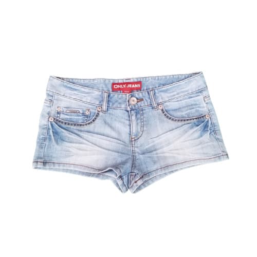 Ladies Stonewash Stretchy Denim Short