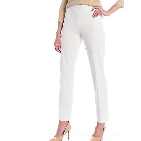 Ladies Ankle Length Slacks -white