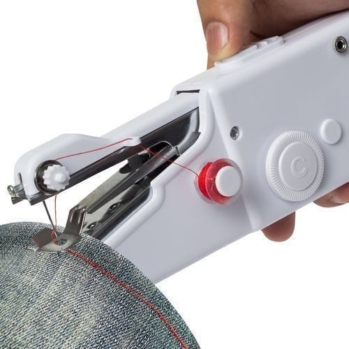 Mini Portable Electric Hand Sewing Machine + Free Threads.