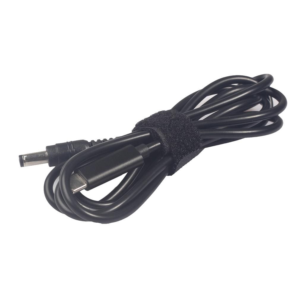 USB Type C Male PD Charging Cable 5.5mmx2.1mm Plug For PC