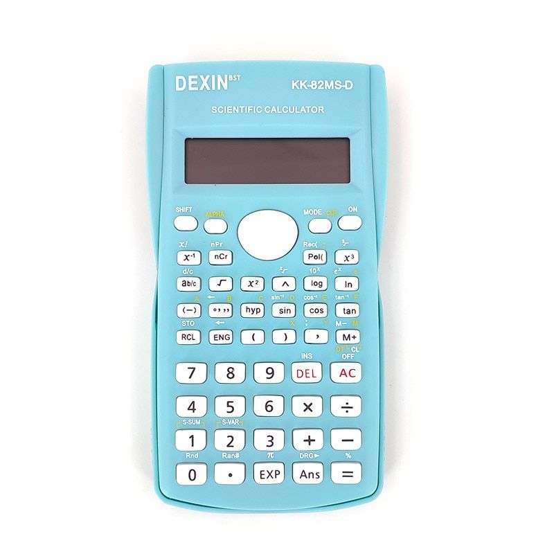 School Engineering Scientific Calculator Students Stationary Calculating Tools Exam Creative Color Calculator Green
