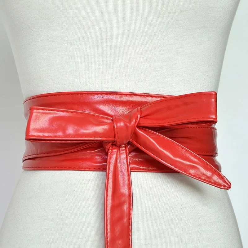 Waist Leather Stylish  Genuine Leather Wrapping Belt