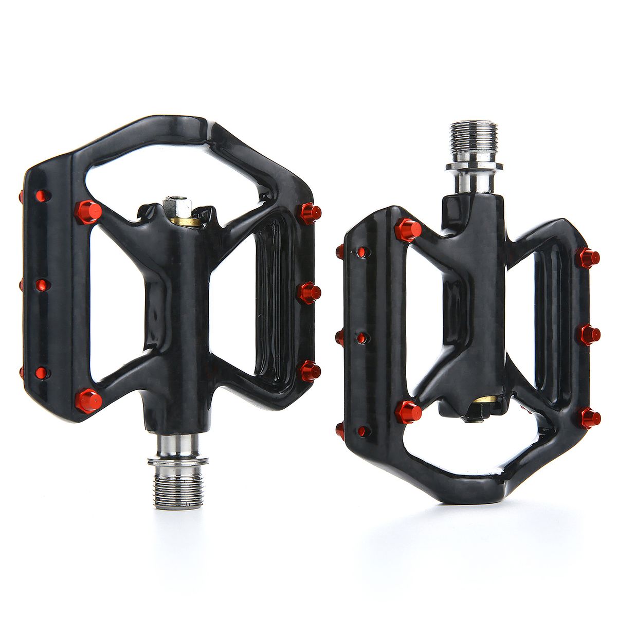 Ultra Light Bike Pedals Lightweight Carbon Fiber Platform