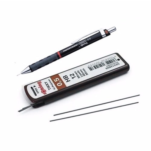 Tikky Mechanical Pencil + 1 Pack of Lead Refill -  0.5mm