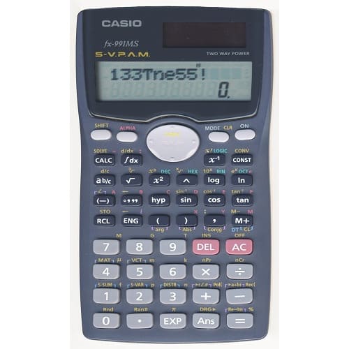 Scientific Casio Calculator. Fx-991ms