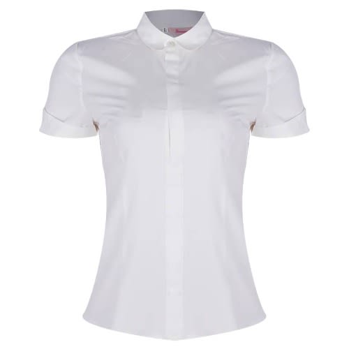 Short Sleeve Blouse - White