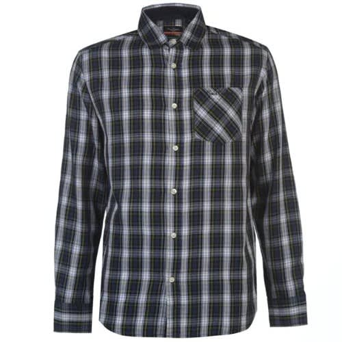 Tartan Check Long Sleeve Men