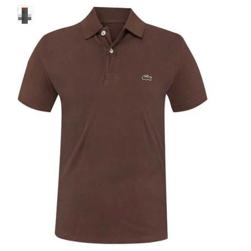 Brown Breathable Mens Polo