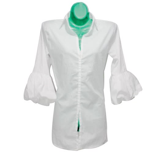 Shirt With Flared Sleeves For Ladies