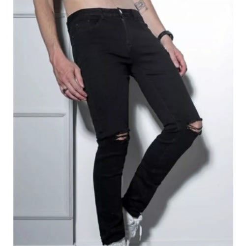 Men's Ripped Slim Fit Skinny Jeans