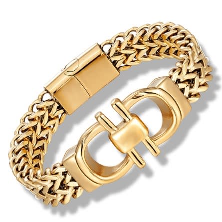 Stainless Steel Woven Bracelet