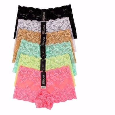 Women's Lace Panties - 6-in-1 Pack