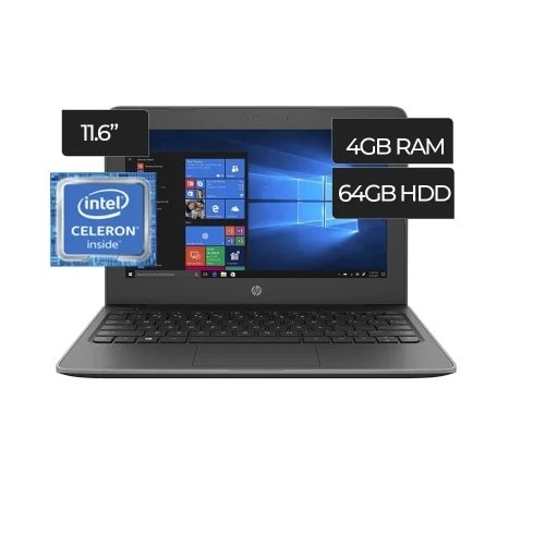 Stream 11 G4 Pro - Intel Celeron - 64GB SSD - 4GB RAM - Black