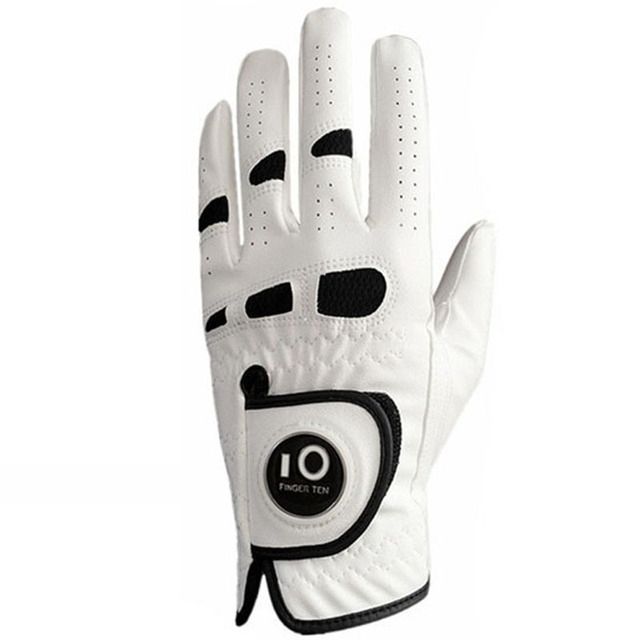 1pcs Non-Slip Golf Gloves Men Left Right Hand Pu Leather