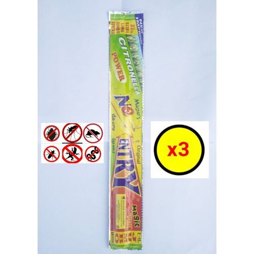 Mosquito, Snake, Lizard Cockroach & Rat Repellent Incense - 30 Pieces