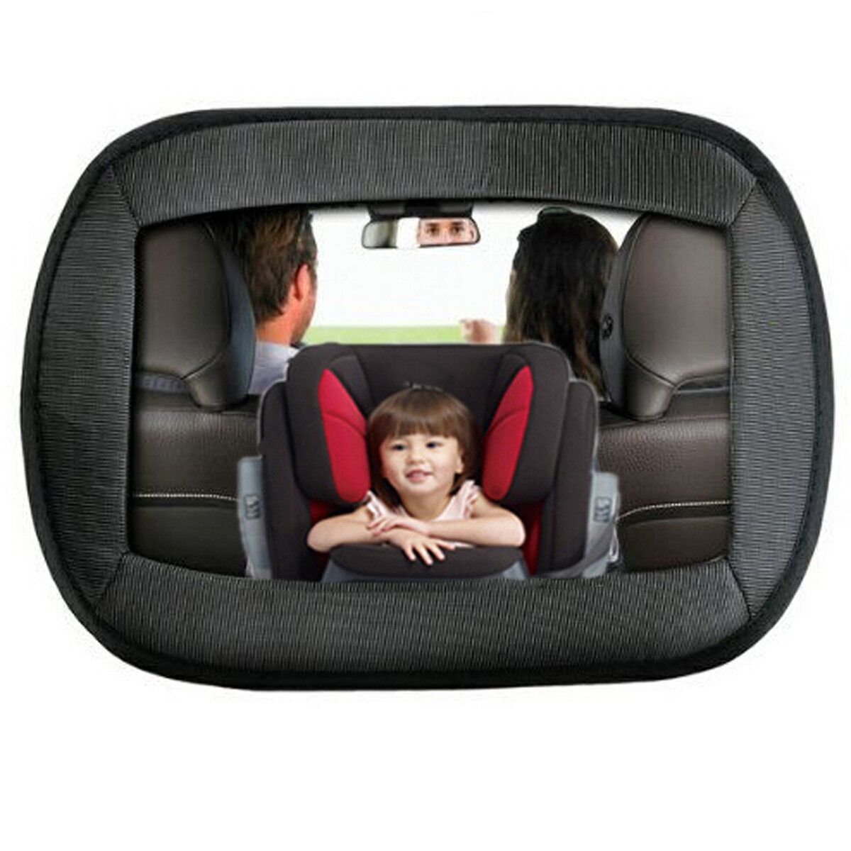 2Pcs Baby Child View Mirror For Rear Facing Car Seat Adjustable Safety Car Mirror New