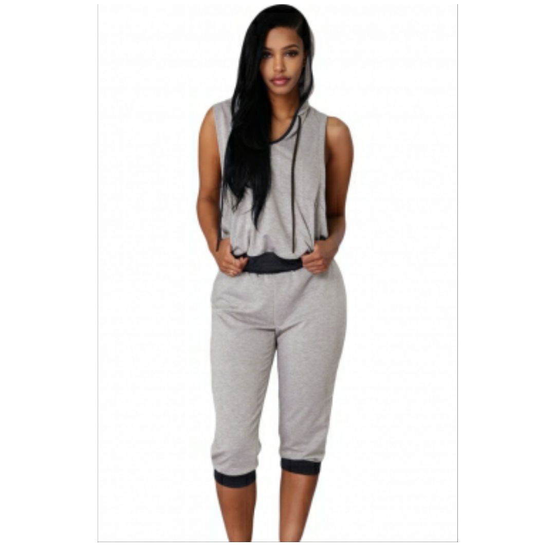 Mfed Grey Black Sexy Rogue Sweat Pant Set
