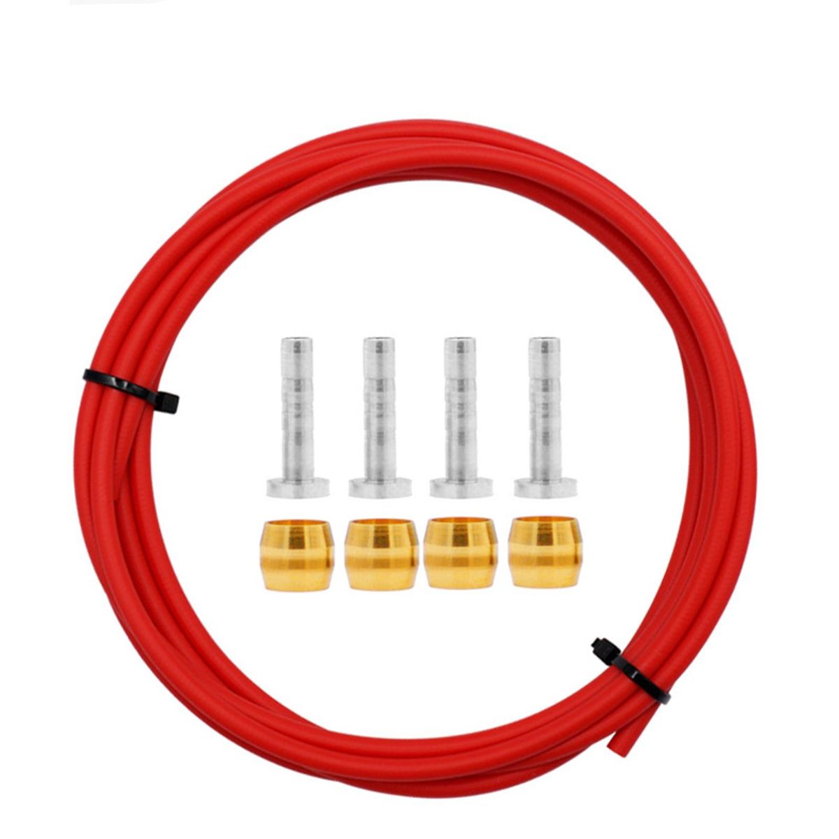 Brake Oil Hose Set BH59 BH90 Cold Resistant Bicycle Brake Tube Kit Red