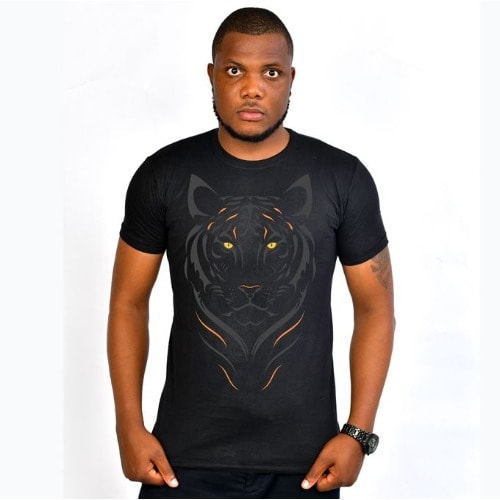 Leopard Premium Tshirt - Black