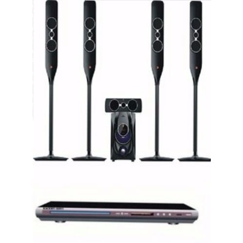Bluetooth Home Theatre System - DJ-5050 + Powerful 5.1 Channel DVD Player