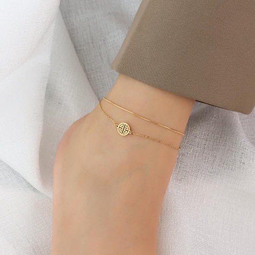 Two Layer Anklet
