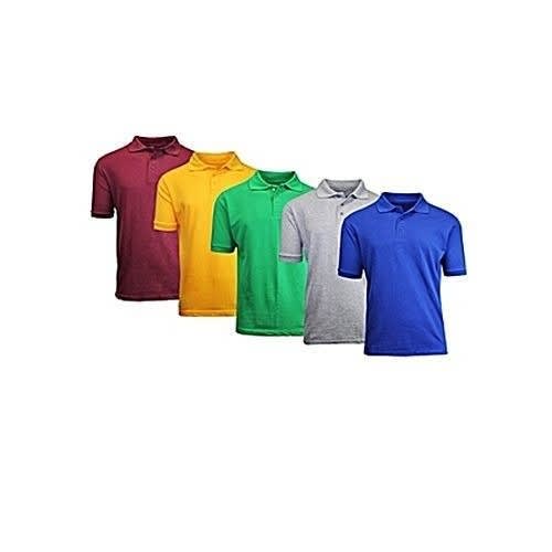 Men's Polo Shirt - 5 In 1 - Multicolor