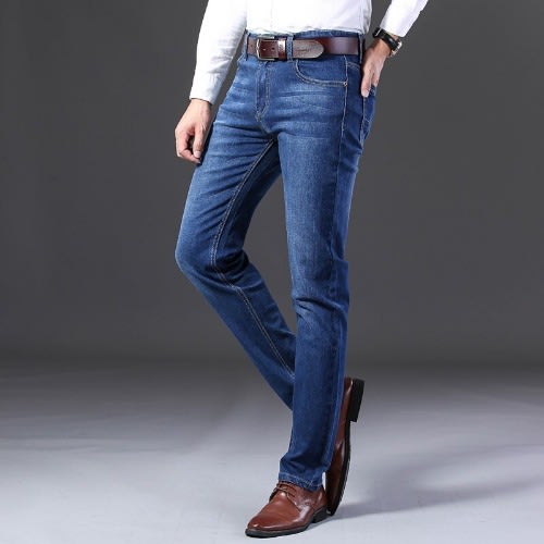 Casual Slim Fit Stretchy Men's Jeans