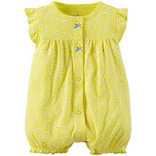 Baby Girls' Corgi Pocket Snap Up Romper