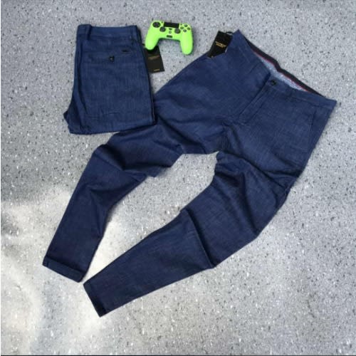 Denim Chinos Men's Pants