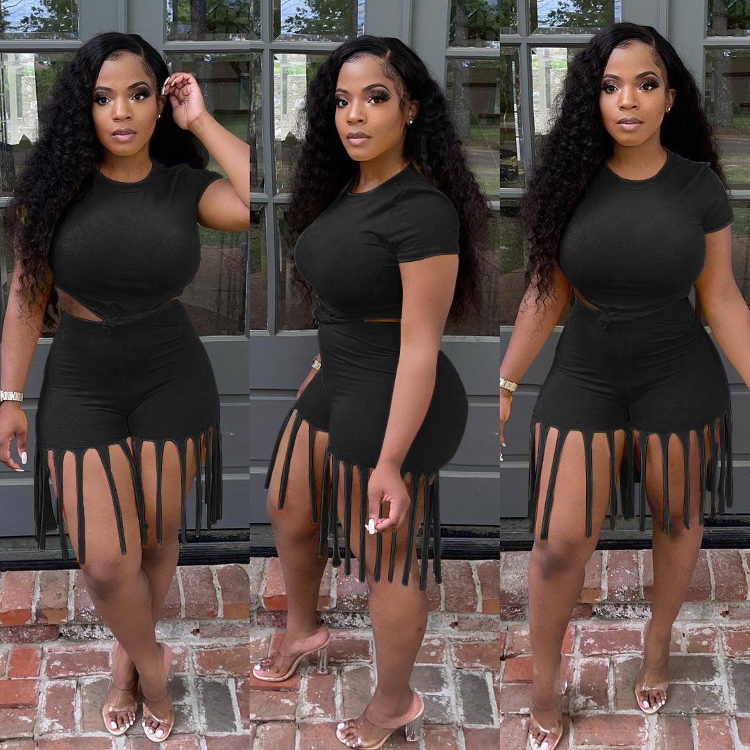 (#4)shorts Sets Two Piece Set Women 2 Piece Sets Women Outfit Wholesale Items Shorts  Set Tops Female 2021 Summer Clothes GRE