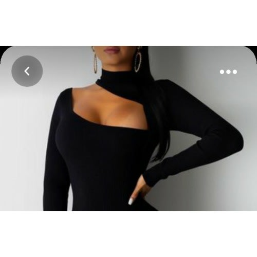 Sexy Black Gown