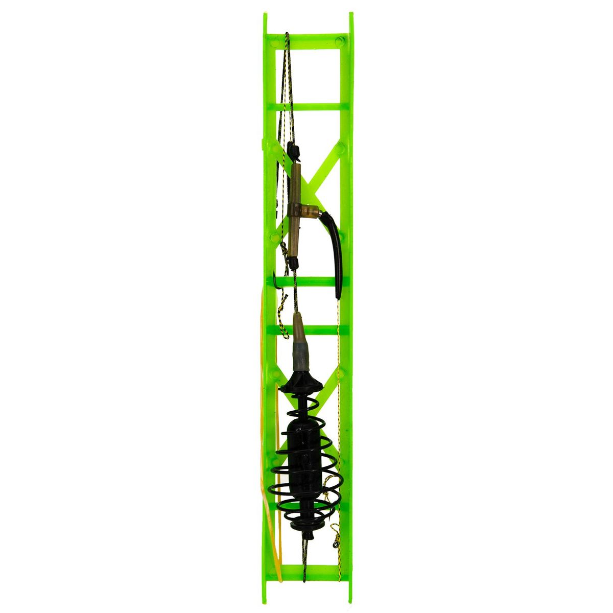 30g/40g/50g/60g Fishing Bait Cage Spring Feeder Fishing Bait Lure Trap Basket Holder with Hooks Carp Fishing Tackle