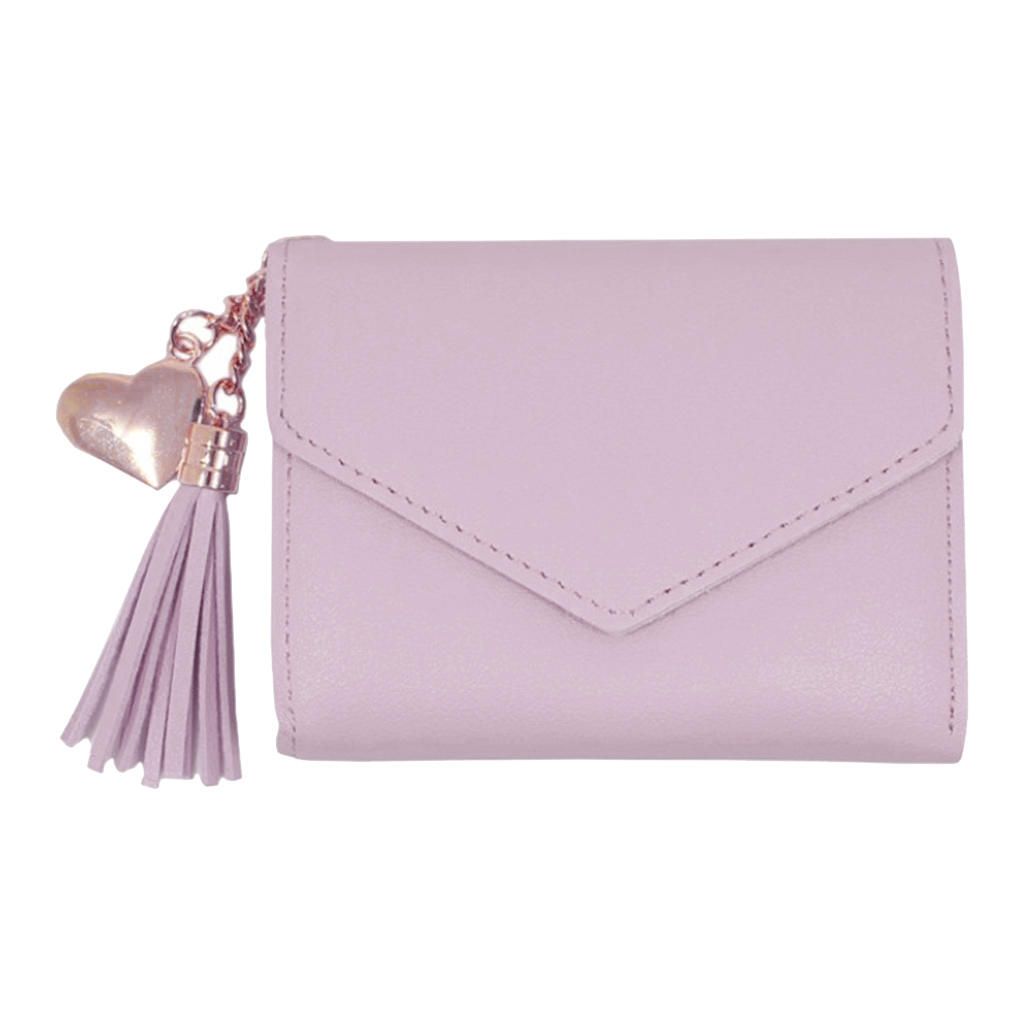 Women\\\'s Purse Leather Coins Purse With Light