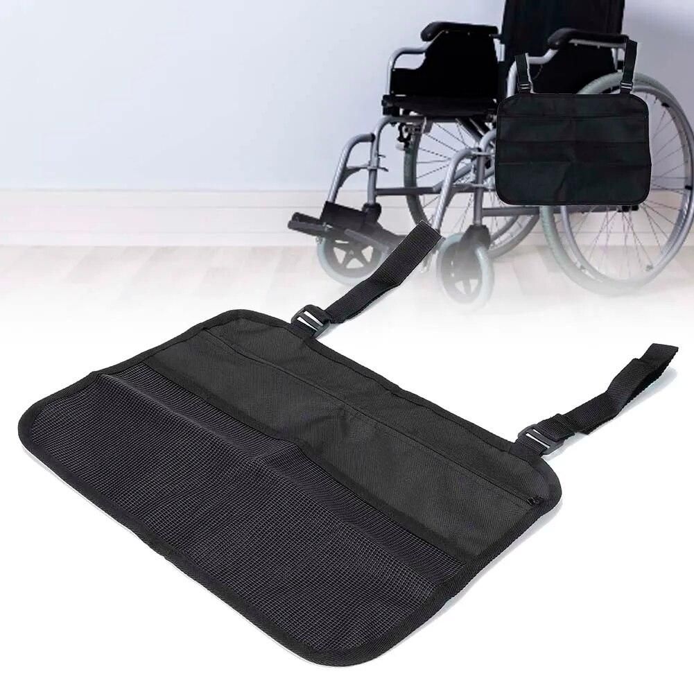 Wheelchair Side Bag Multi-pockets Walker Bag Rollator Organizer Organization Accessory for Wheelchairs / Scooters