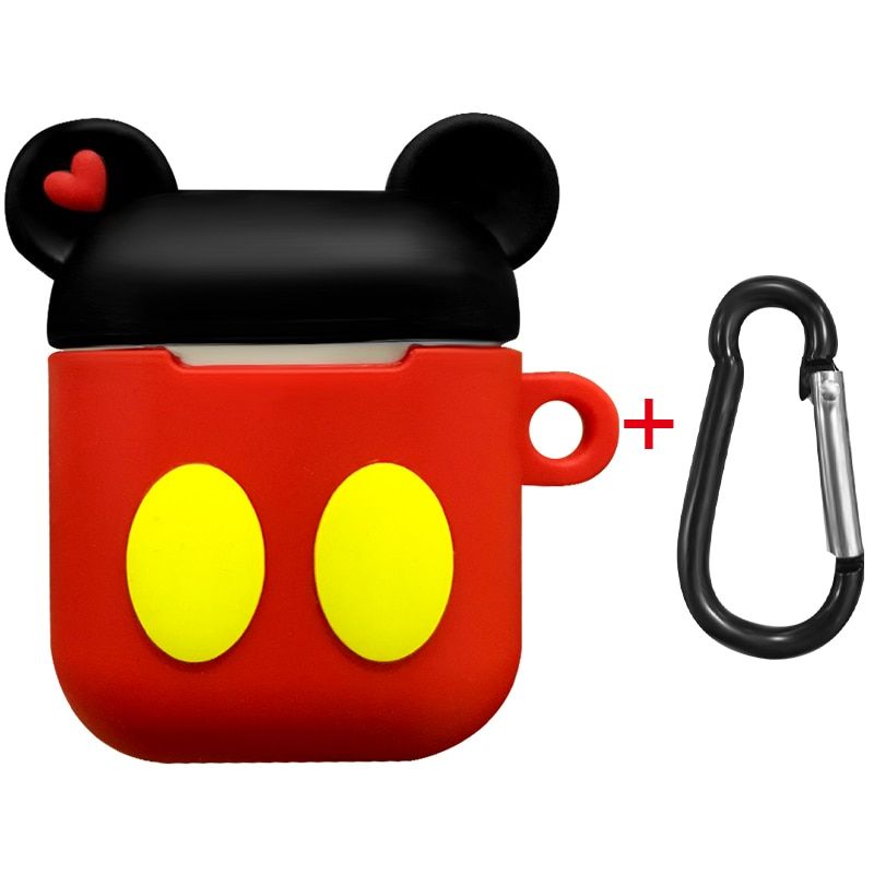 Cute Cartoon Earphone Case For AirPods 2 Cover True Wireless Bluetooth Headphone Protective Pouch For AirPods Accessories