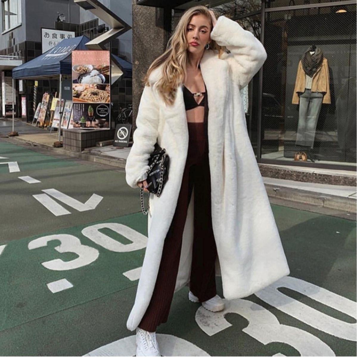 Women Winter Warm Thicker Long Sleeve Solid Color Hoodie Sweaters Long