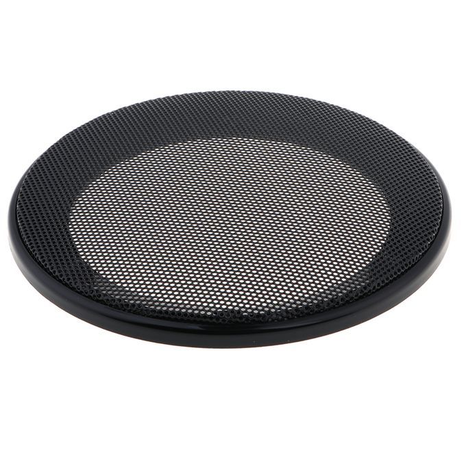 Speaker Decorative Round Subwoofer Mesh Grill Cover Guard Black 8inch