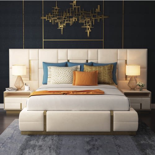 Ricki Upholstered Bed Frame
