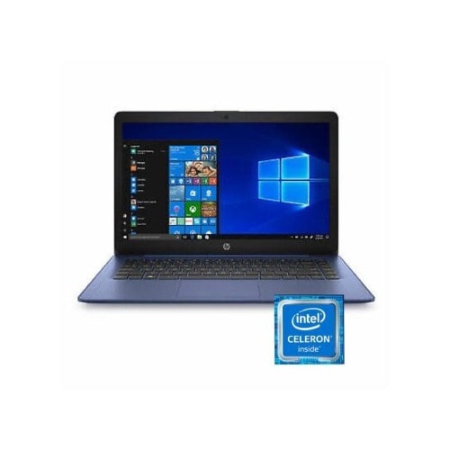 Hp Stream 14 - Intel Celeron - 4GB RAM - 64GB SSD - Windows 10 + Usb Light