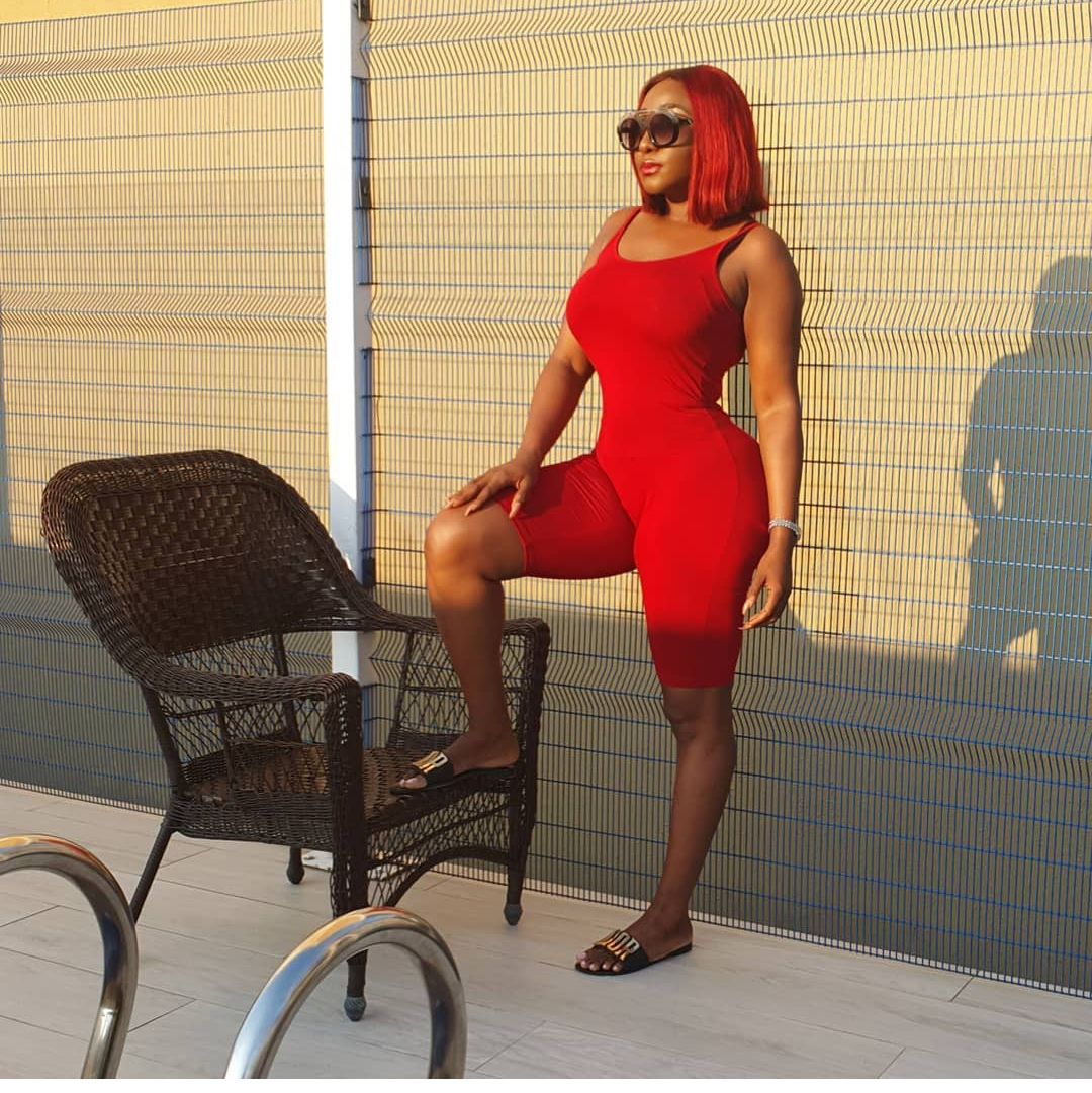 Tina Red Sexy Body Suit