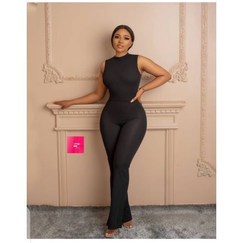 Alpharosy Bodycon Ladies Sleeveless Jumpsuit Women