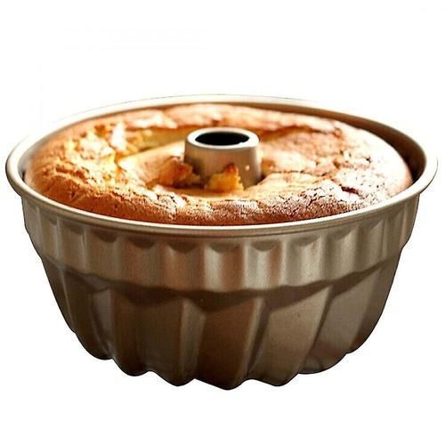 1 Pack Non-stick Fluted Tube Round Ring Cake Pan(1 Pack)